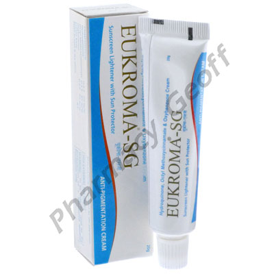 Eukroma-SG (Hydroquinone/Octyl Methoxycinnamate/Oxybenzone) - 2%/5%/3% (20g) 