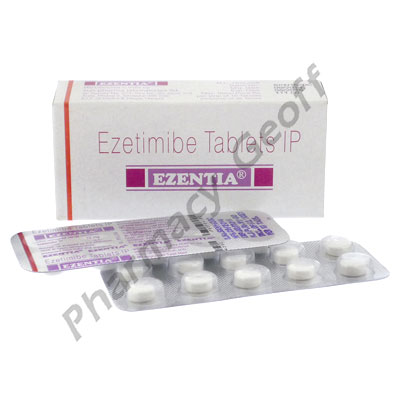 Ezentia (Ezetimibe) - 10mg (30 Tablets)