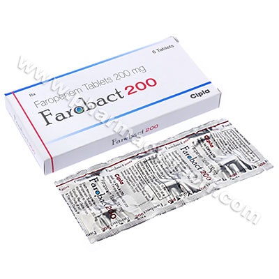 Farobact 200 (Faropenem) - 200mg (6 Tablets) 