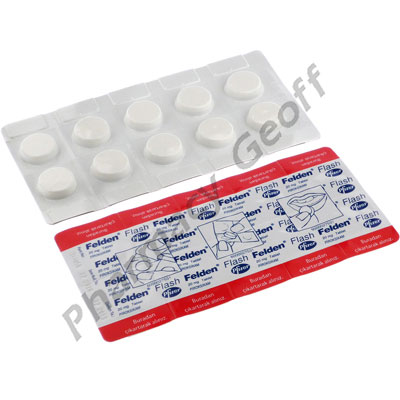 Felden Flash (Piroxicam) - 20mg (10 Tablets) 