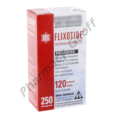 FLIXOTIDE (FLOVENT) - 250mcg (120 DOSES) 