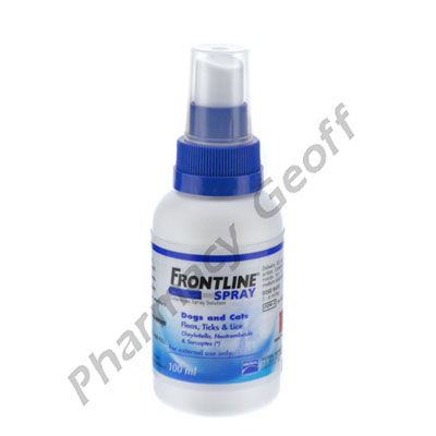 Frontline Spray (Fipronil) - 0.25% (100mL) 