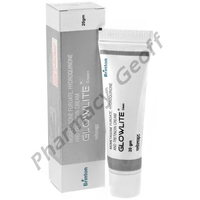 Glowlite Cream (Mometasone Furoate/Hydroquinone/Tretinoin) - 0.1%/2%/0.025% (20g) 