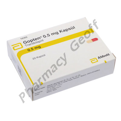 Gopten (Trandolapril) - 0.5mg (20 Capsules)