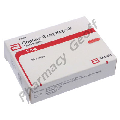 Gopten (Trandolapril) - 2mg (28 Capsules)