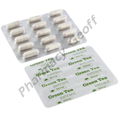 Green Tea Extract (Green Tea Extract/ Polyphenols/Catechins/Caffeine) - 250mg/249mg/200mg/4mg (60 Capsules) 