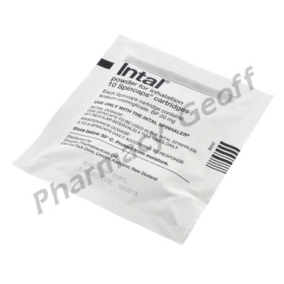 Intal (Sodium Cromoglycate) - 20mg (50 Spin Capsules)