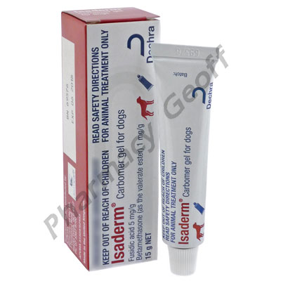 Isaderm Gel (Fusidic Acid/Betamethasone) - 5mg/g/1mg/g (15g)