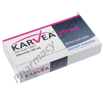 Karvea (Irbesartan) - 300mg (28 Tablets) 