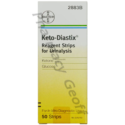 Keto-Diastix (Reagent Strips for Urinalysis)