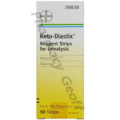 Diastix Reagent Strips For Urinalysis Color Chart