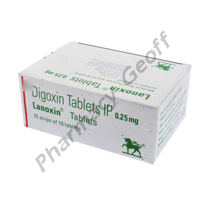 GENERIC LANOXIN (GENERIC DIGOXIN) - 250MCG (10 TABLETS) 