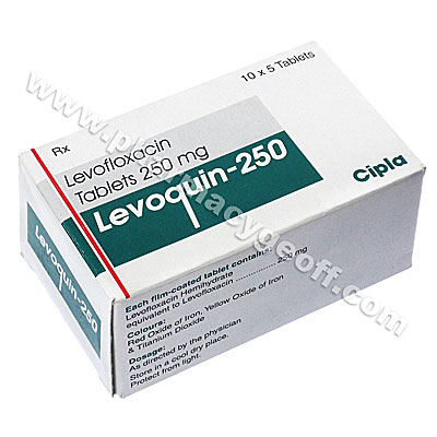 Levoquin (Generic Levaquin) - 250mg (5 Tablets) 
