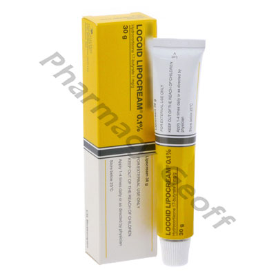 Locoid Lipocream (Hydrocortisone Butyrate) - 0.1% (30g Tube) 