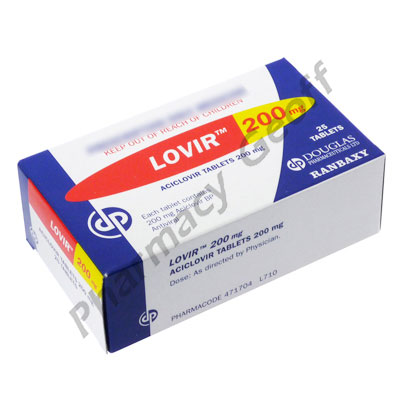 Lovir (Aciclovir) - 200mg (25 Tablets) 