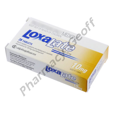 Loxalate (Escitalopram Oxalate) - 10mg (28 Tablets) 