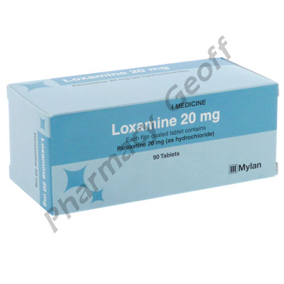 Loxamine (Paroxetine) - 20mg (90 Tablets) 