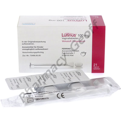 Lutinus (Progesterone) - 100mg (21 Tablets) 