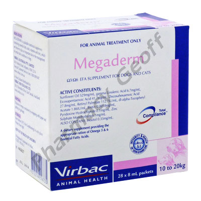 Megaderm (Vitamin/Mineral/Nutritional Supplements) - (8mL x 28 Sachets) 