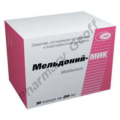 Meldonium-MIC (Meldonium) - 250mg (30 Capsules)