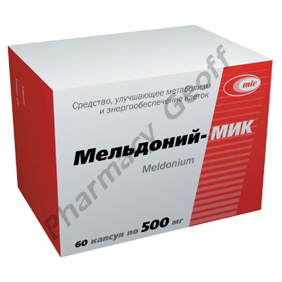 Meldonium-MIC (Meldonium) - 500mg (60 Capsules)