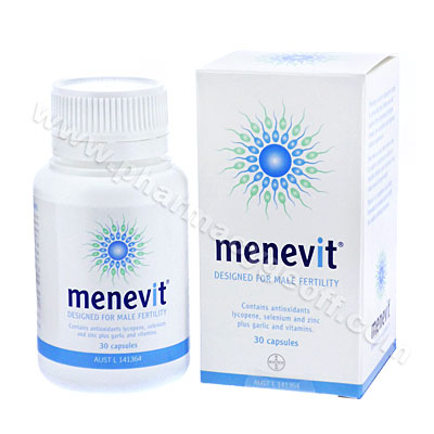 Menevit (Vitamins and Minerals) - 30 Capsules 