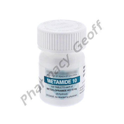 Metamide (Metoclopramide Hydrochloride) - 10mg (100 Tablets) 