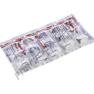 Mignar-25 (Miglitol) - 25mg (15 Tablets) 