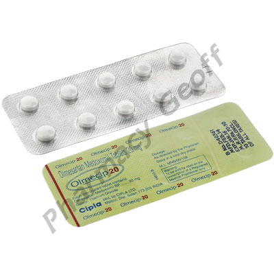 Olmecip (Olmesarta Medoxomil) - 20mg (10 Tablets)