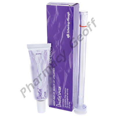 Ovestin Vaginal Cream (Oestriol) - 1mg/g (15g Tube with Applicator)