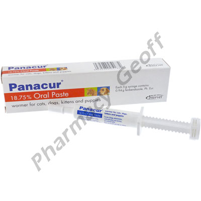 Panacur Oral Paste (Fenbendazole) - 18.75% (5g) 