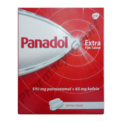 Panadol Extra (Paracetamol/Caffeine) - 500mg/65mg (24 Tablets)(Turkey)