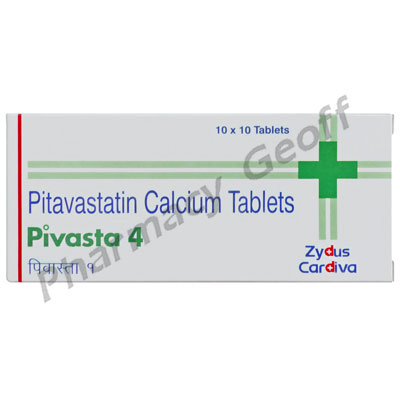 Pivasta (Pitavastatin) - 4mg (10 Tablets)