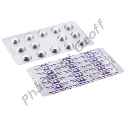 Pizaccord (Pioglitazone Hydrochloride) - 15mg (28 Tablets) 