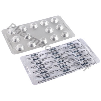 Pizaccord (Pioglitazone Hydrochloride) - 45mg (28 Tablets) 