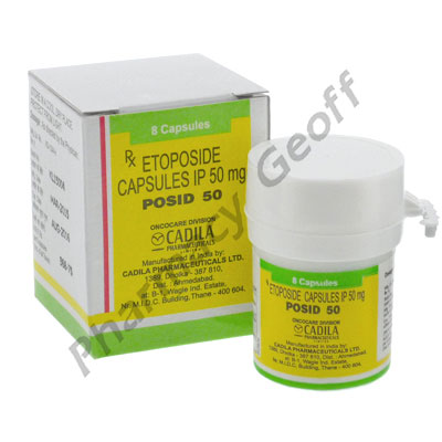 Posid (Etoposide) - 50mg (8 Capsules)