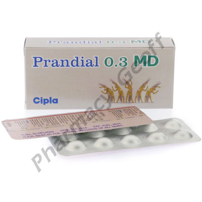Prandial (Voglibose) - 0.3mg (10 Tablets) 