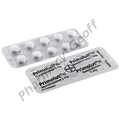 Primolut-N (Norethisterone) - 5mg (100 Tablets) 