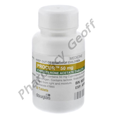 Procur (Cyproterone Acetate) - 50mg (50 Tablets)