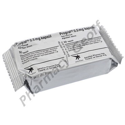 Prograf (Tacrolimus) - 0.5mg (50 Capsules)