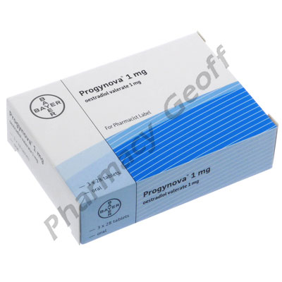 Progynova (Oestradiol Valerate) - 1mg (3 x 28 Tablets) 