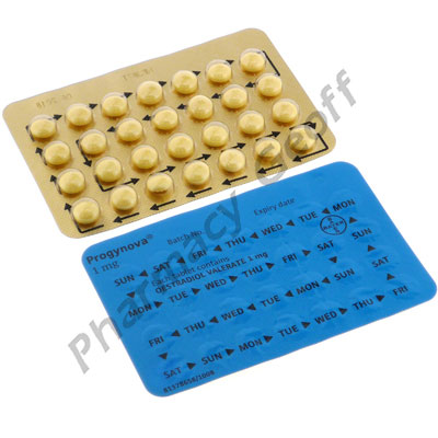 Progynova (Oestradiol Valerate) - 1mg (3 x 28 Tablets) 