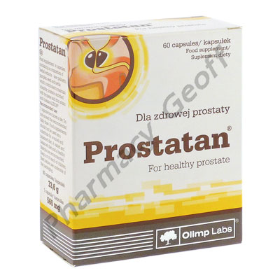 Prostatan (Saw Palmetto Extract/Pumpkin Seed Extract/Nettle Extract/Lycopene/Zinc) - 320mg/200mg/200mg/1mg/10mg (60 Capsules) 