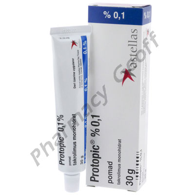 Protopic Ointment (Tacrolimus Monohydrate) - 0.1% (30g)