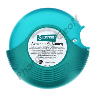 SEREVENT ACCUHALER 50mcg (60 DOSES) 