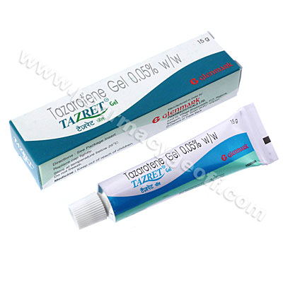 Tazret Gel (Tazarotene) - 0.05% (15g tube) 