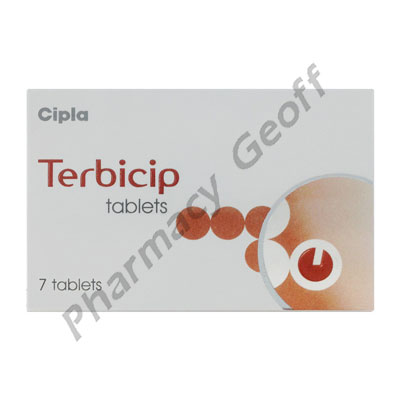 Terbicip (Terbinafine Hydrochloride) - 250mg (7 Tablets)