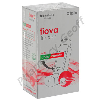 Tiova Inhaler (Tiotropium Bromide) - 9mcg (120 Doses)