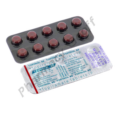 Topirol 25 (Topiramate) - 25mg (10 Tablets) 