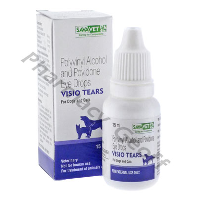 VISIO TEARS (Polyvinyl Alcohol/Povidone IP/Chlorbutol IP) - 14mg/6mg/5mg (15mL)